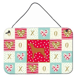 Caroline's Treasures Vizsla Love Door Hanging Prints Wall-Decor, Multicolor