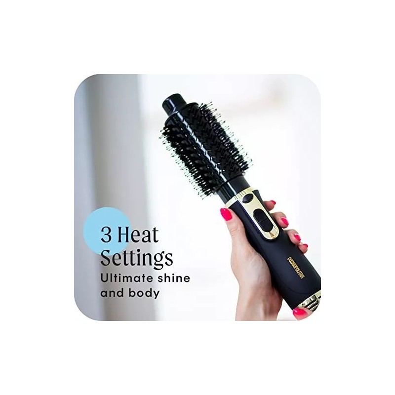 Cosmopolitan Cepillo Secador Y Estilizador De Pelo, 3 Ajustes De