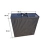 Natalia Spzoo Storage Bag for Folding Mattress, All-Purpose Bag (Black