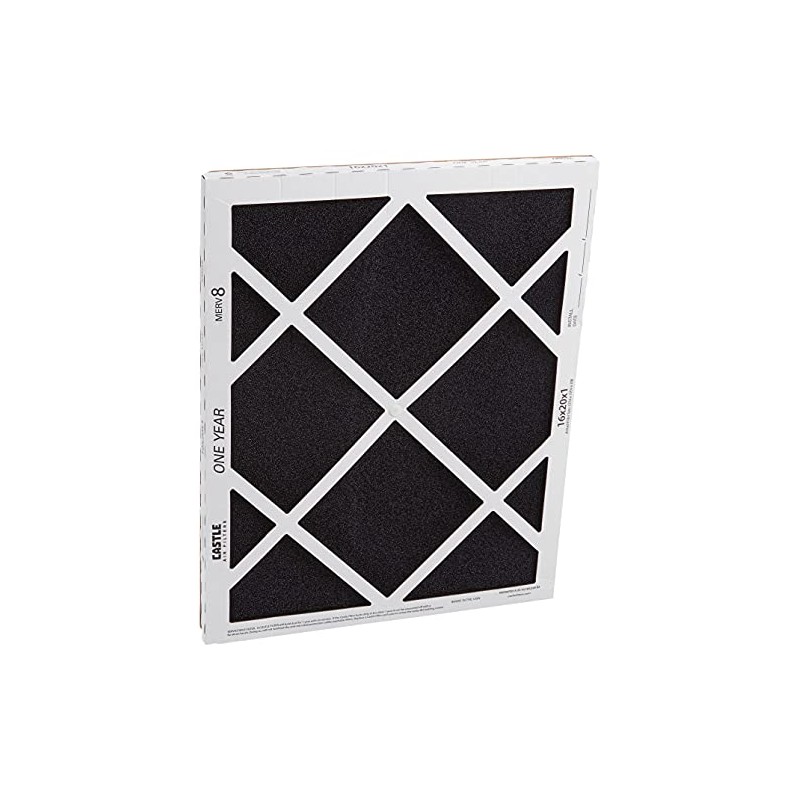 No Toil Castle, One-Year HVAC Furnace Filter, 16” x 20”