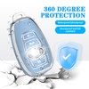 MILD EAST for Subaru Key fob Cover Case with Keychain,