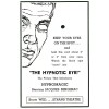 The Hypnotic Eye Card on Metal Fridge Magnet "Watch The