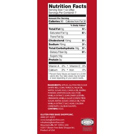 Katz Gluten Free Apple Fritters | Dairy Free, Nut Free, Soy Free, Gluten Free | Kosher (6 Packs, 7 Ounce Each)