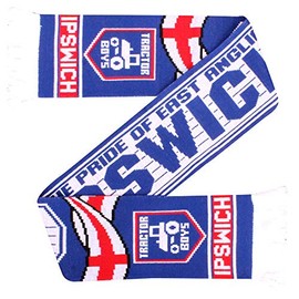 GIFTS 4 ALL Ipswich Football Fans Scarf, Ipswich Football Match Day Scarf, Ipswich Tractor Boys Football Fans Scarf, Ipswich Football Souvenir Scarf