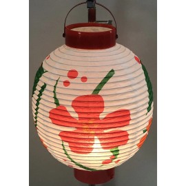 CRATE & BARREL Chinese Lunar New Year paper lantern “Magnolia Flower” New