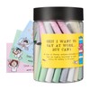Hilarious Work Affirmation Jar - 60 Stress Relief Cards for