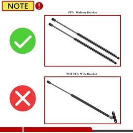 A-Premium Tailgate Rear Liftgate Lift Supports Shock Struts Compatible with Select Infiniti Models - FX35/FX45 2003-2008, Sport Utility 4-dr, Supplied without Brackets - Replace# 90452CG010(2PC Set)