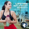 Survivor Filter 1L Sports Water Bottle with Time Markings -