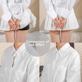 Double-Sided Fashion Tape for Garments, hemlines and necklines, Dress Tape for Closet malfunctions, Skin-Friendly and Non-irritating, Two Models(60pc)