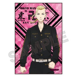 Tee's Factory TR-5580864RK Tokyo Revengers Stand Can Badge, Ken Ryumiyada, H 3.1 x W 2.1 x D 0.4 inches (80 x 53 x 10 mm)