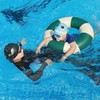 Swimming Ring, Pack of 2 Air Mattress Swimming Hoops, Inflatable,
