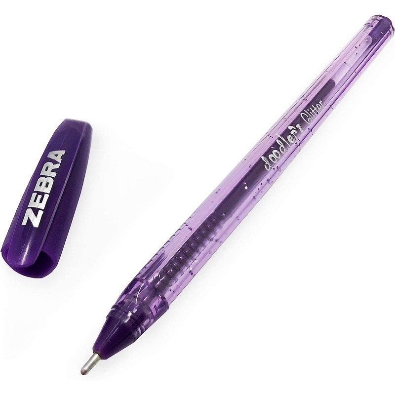 Zebra Z-Grip Glitter Pens - Doodler'z - 1.0mm - Glitter