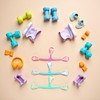 JJLFresheners 3pcs Plastic Diaper Fasteners Nappy Belts Baby Belt Buckles
