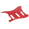 Guitar Pickguard Replacement Aluminum Foil Shielding PVC Scratch Protection Guitar