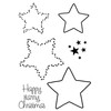 Woodware JGS869 4" x 6" Clear Photopolymer Clear Stamp Set