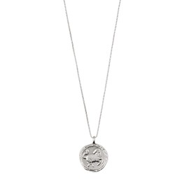 Pilgrim Jewellery Necklace with Zodiac Sign, Silver Plated, Aries/Aries