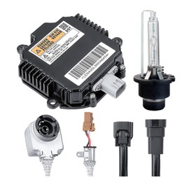 28474-89904, NZMNS111LANA Xenon HID Headlight Ballast Control Unit with D2S 6000K Bulb OEM Replacement, Compatible with Nissan Altima, 350Z, 370Z, Maxima, Murano, Infiniti G35, FX35