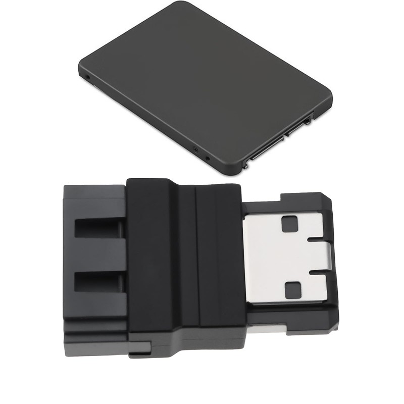 Create idea 2pcs ATA 7Pin Male to ESATA 7 Pin