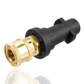 Yakamoz High Pressure Washer Gun Adapter, 1/4'' Quick Connect Pressure Washer Adapter with Brass Female for K Series K2-K7,Foam Gun Parts