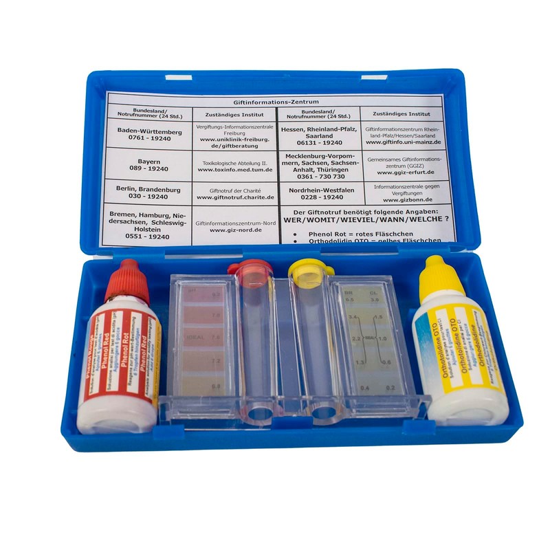MAUK® Pool Swimming Pool Test Set/Water Tester Kit for pH,