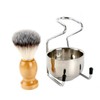 Shaving Brush Stand Shaving Brush Set Barbershop Men's Haircut 10ea