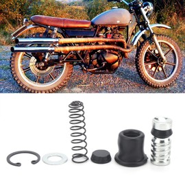 Rear Brake Cylinder Rebuild Replacement Parts, 14 mm Motorcycle Clutch Brake Pump Piston Plunger Repair Kits Aluminium Alloy Fit for Motocross / Scooter, Popular