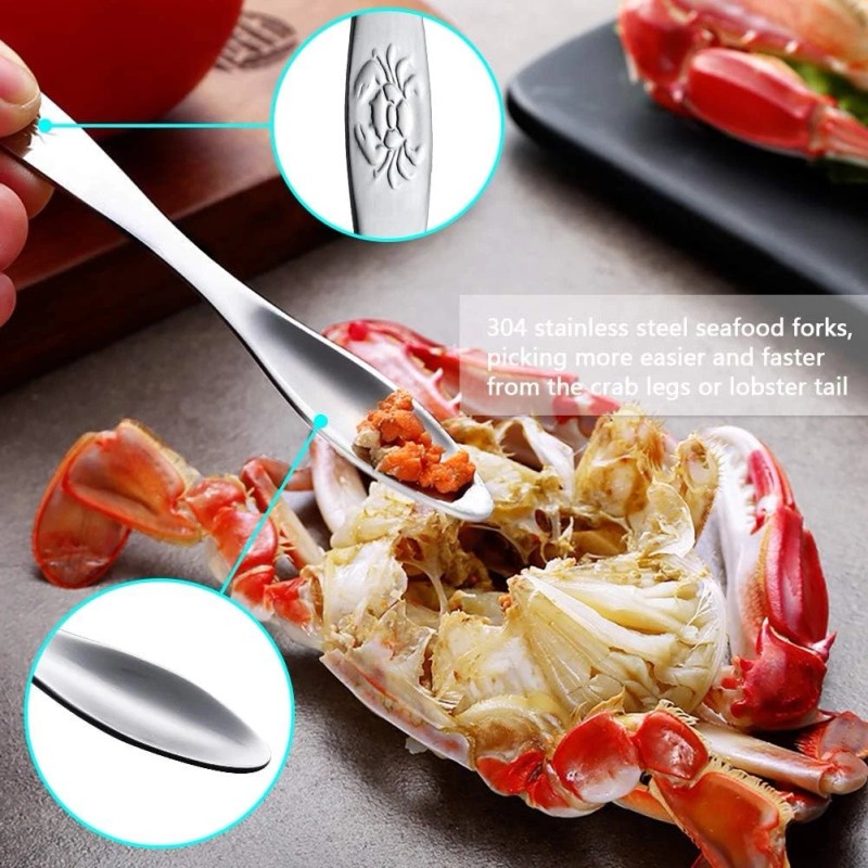 TORINALITAL Crab Leg Crackers and Tools - Lobster Crackers and
