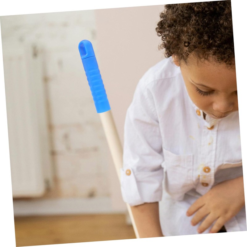 SOLUSTRE Pack of 4 Broom Handle Cover Broom Accessories Broom