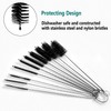 Geiomoo Bottle Brush, Bottle Hose Brush Set, Cleaning Brushes for