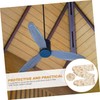 Alipis 3 Sets Fan Reusable Cover Ceiling Fan Cover Ceiling