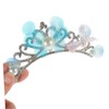 Beavorty Girls Headpiece Girl Hair Comb Women Hair Accessory Rhinestone