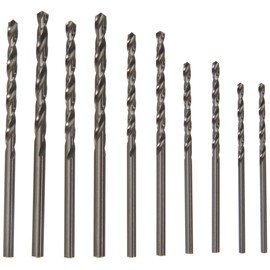 Trend Snappy Replacement HSS Drill Bits for Imperial Countersinks, Pack of 10, High-Speed Steel, SNAP/DB/PK1, Black