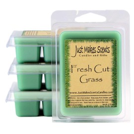 4 Pack - Fresh Cut Grass Scented Wax Melts by Just Makes Scents