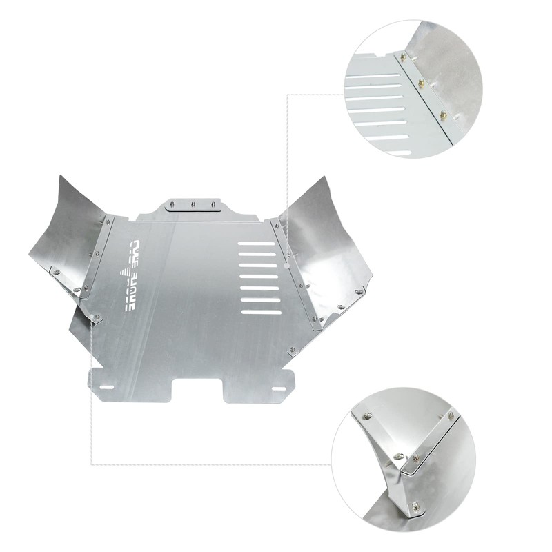 Catalytic Converter Protection Shield Compatible with 2016-2022 Tacoma 4WD