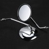 8mm Scooter Mirrors, 1 Pair 8mm Right and Left Motorcycle