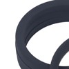 4 Pcs Silent Crossover Rings Rubber Shock Absorber Silencer Ring