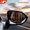 A-Premium Passenger Side Power Door Mirror - Compatible with Honda