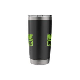 Lawn Mower - Gardener Gardening Lawn Mowing Stainless Steel Insulated Tumbler