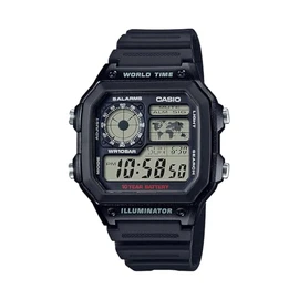 Casio Collection AE-1200WH Watch, Genuine Domestic Product, Black