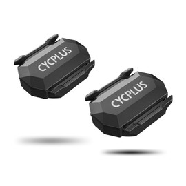 CYCPLUS 2 Pieces Bicycle Cadence Sensor or Speed Sensor Dual Module Bluetooth and ANT +