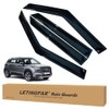LETINGFAR Window Visors Rain Guards for Hyundai Venue 2020 2021