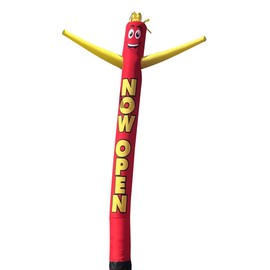 Now Open 20 Foot Tall Inflatable Tube Man Air Powered Dancing Puppet Guy for Outdoor Advertising, Replacement Dancer Only, Motor Not Included | FFN