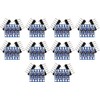 TECNOIOT 10pcs 4 Channel IIC-I2C Logic Level Converter Bi-directional Module