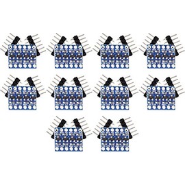 TECNOIOT 10pcs 4 Channel IIC-I2C Logic Level Converter Bi-directional Module 5V to 3.3V