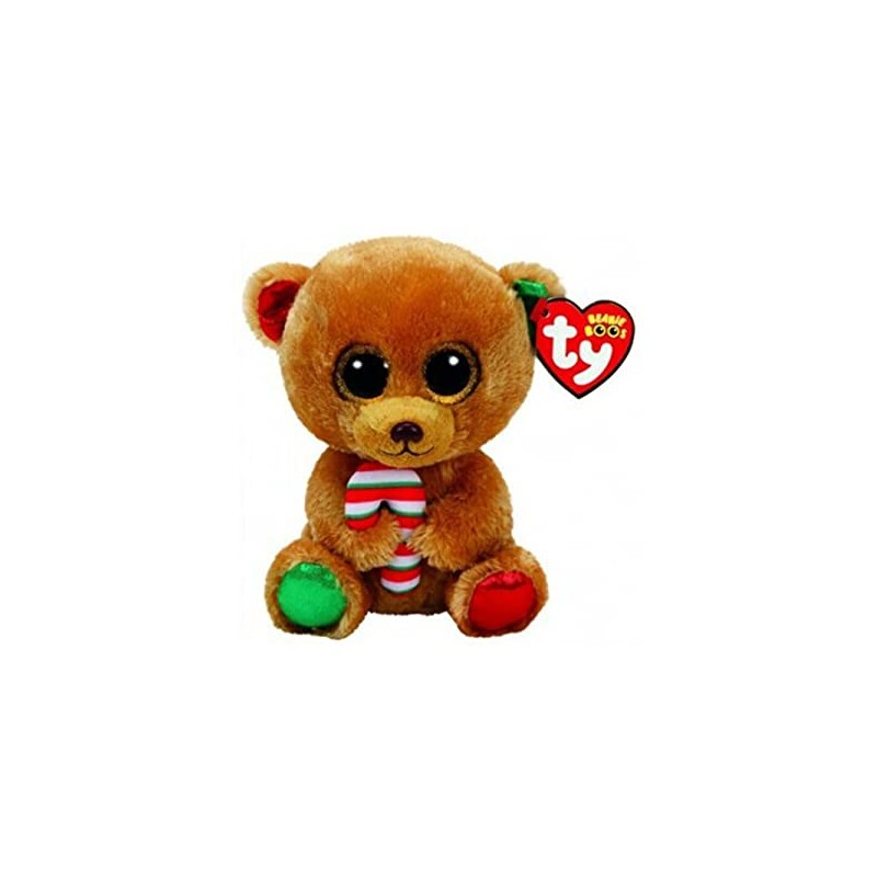 Ty Beanie Boo's Bella, Christmas Teddy Bear 40 cm (United