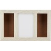 Maruwa Boeki 400893702 Double Box Frame, Vertical Off-White, 10.1 x