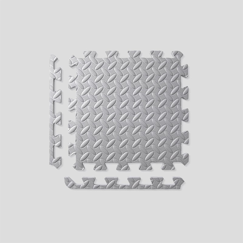 Phoenix Fitness Interlocking Floor Mats - 8 Non-Slip EVA Foam