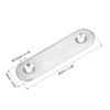 Sourcingmap Repair Plate, 60mm x 16mm, Flat Fixing Mending Bracket