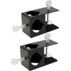 RTNLIT Deck Torch Clamp Bracket for Outdoor Mounting Poles on