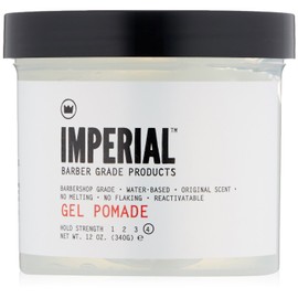Imperial Barber Grade Products Gel Pomade, 12 oz